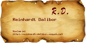 Reinhardt Dalibor névjegykártya
